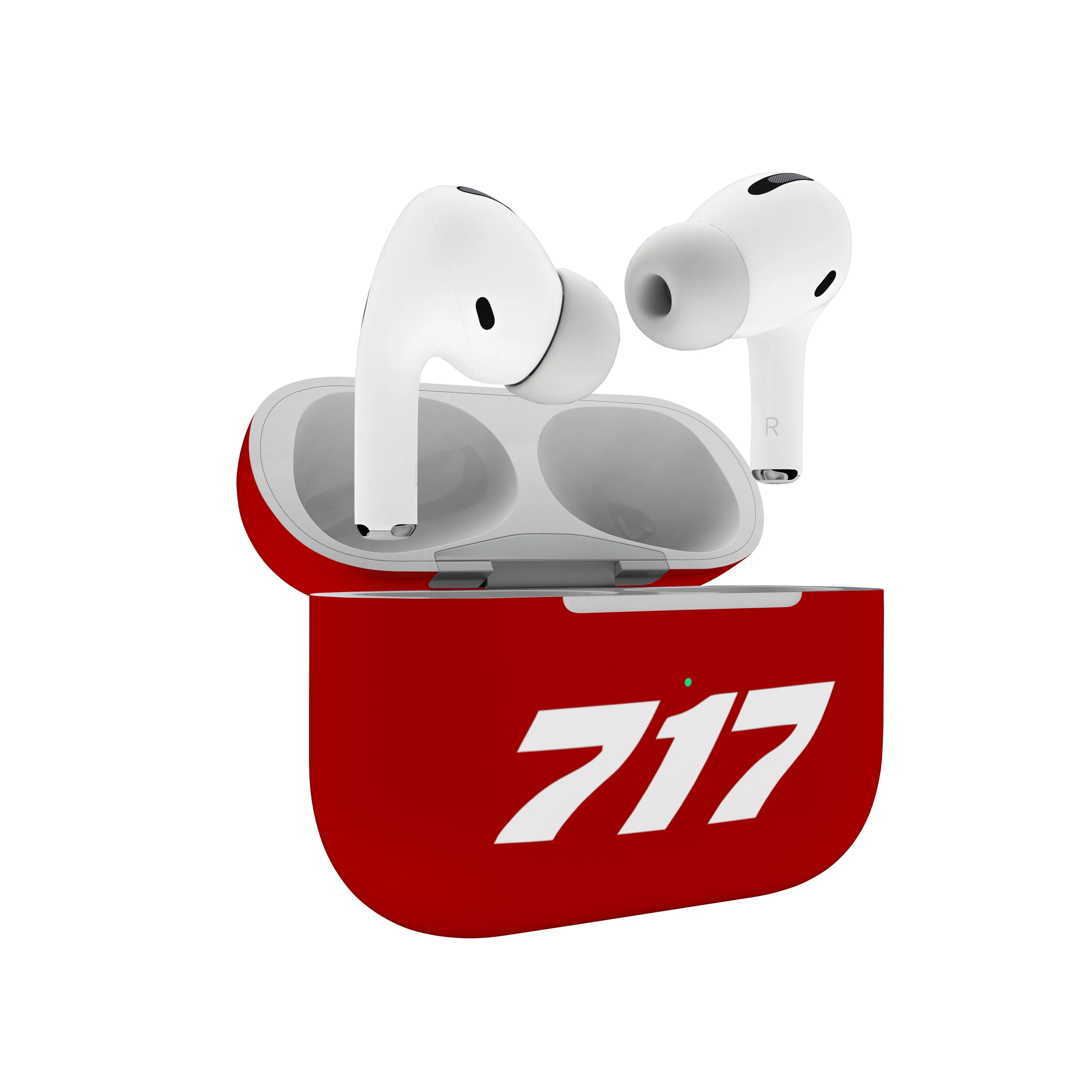 717 Flat Text Designed AirPods "Pro" Cases