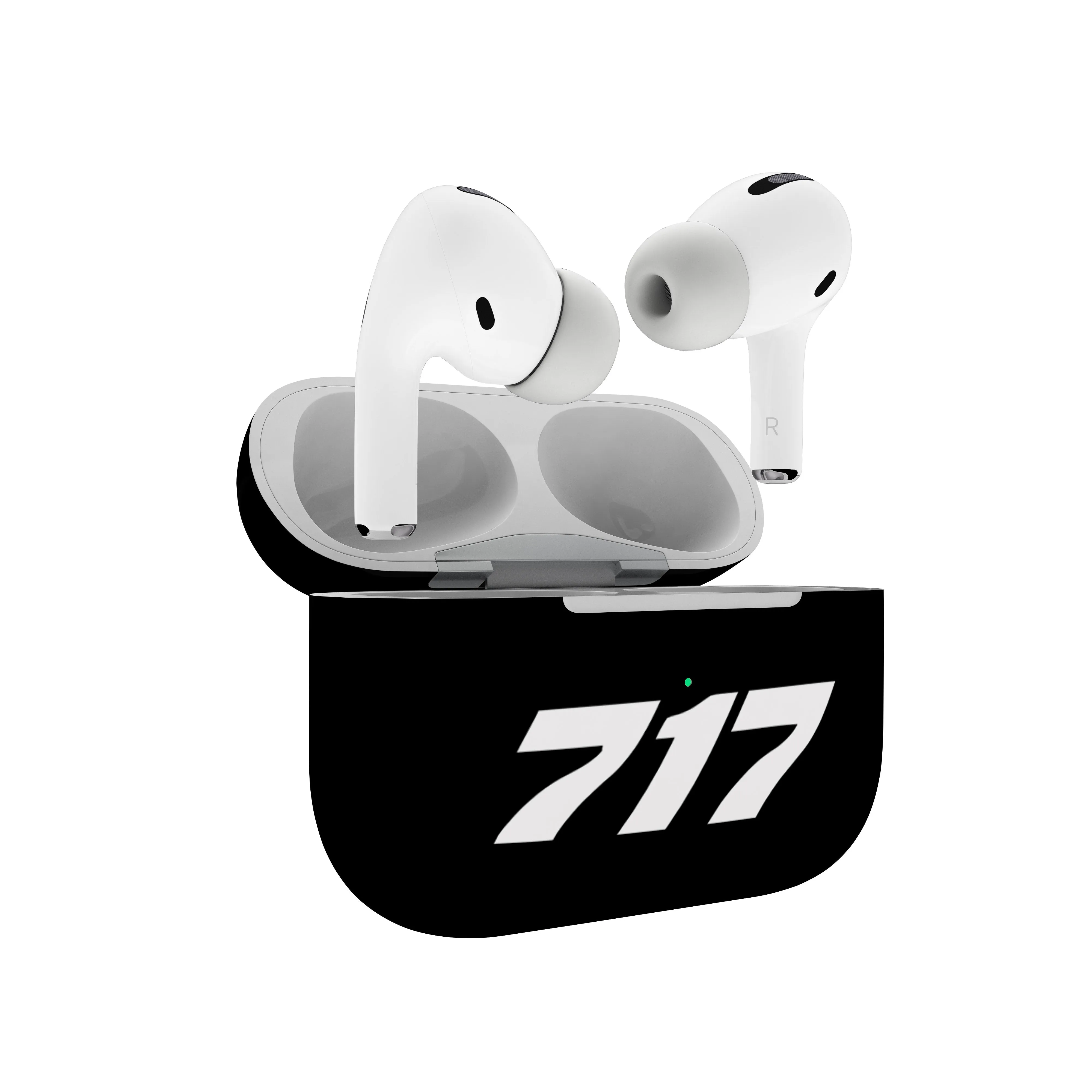 717 Flat Text Designed AirPods "Pro" Cases