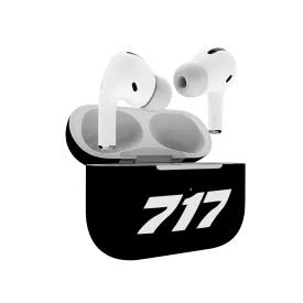 717 Flat Text Designed AirPods "Pro" Cases