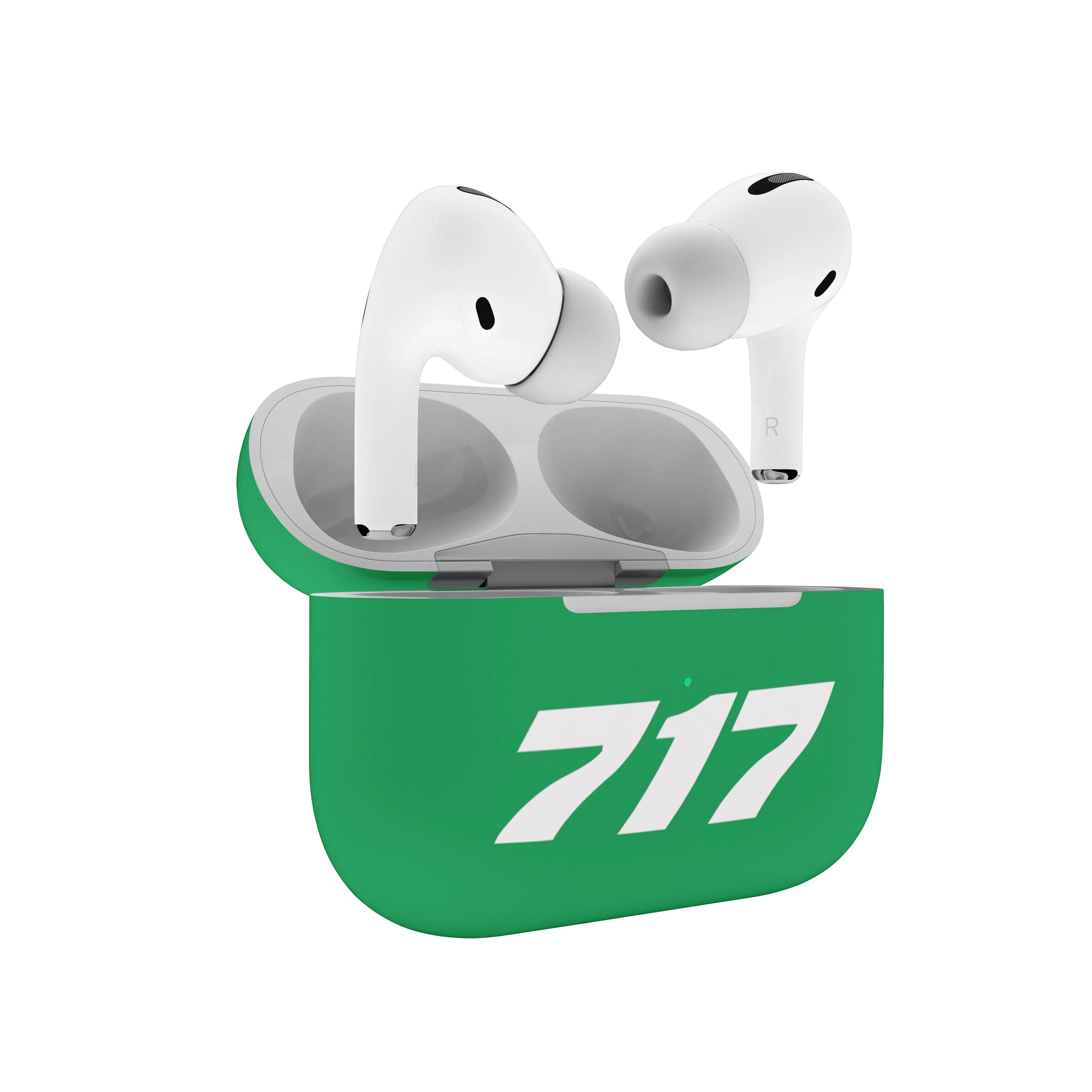 717 Flat Text Designed AirPods "Pro" Cases