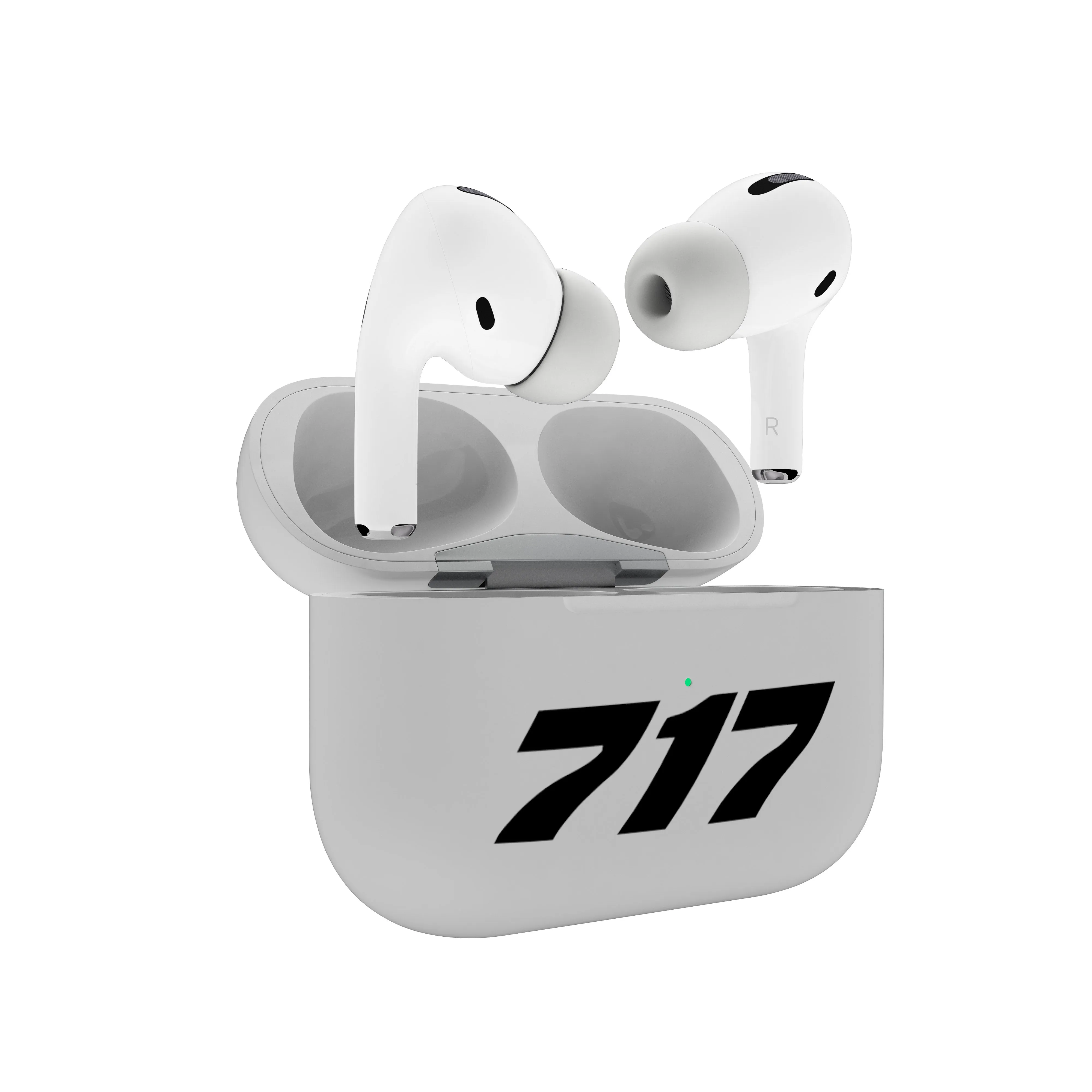 717 Flat Text Designed AirPods "Pro" Cases