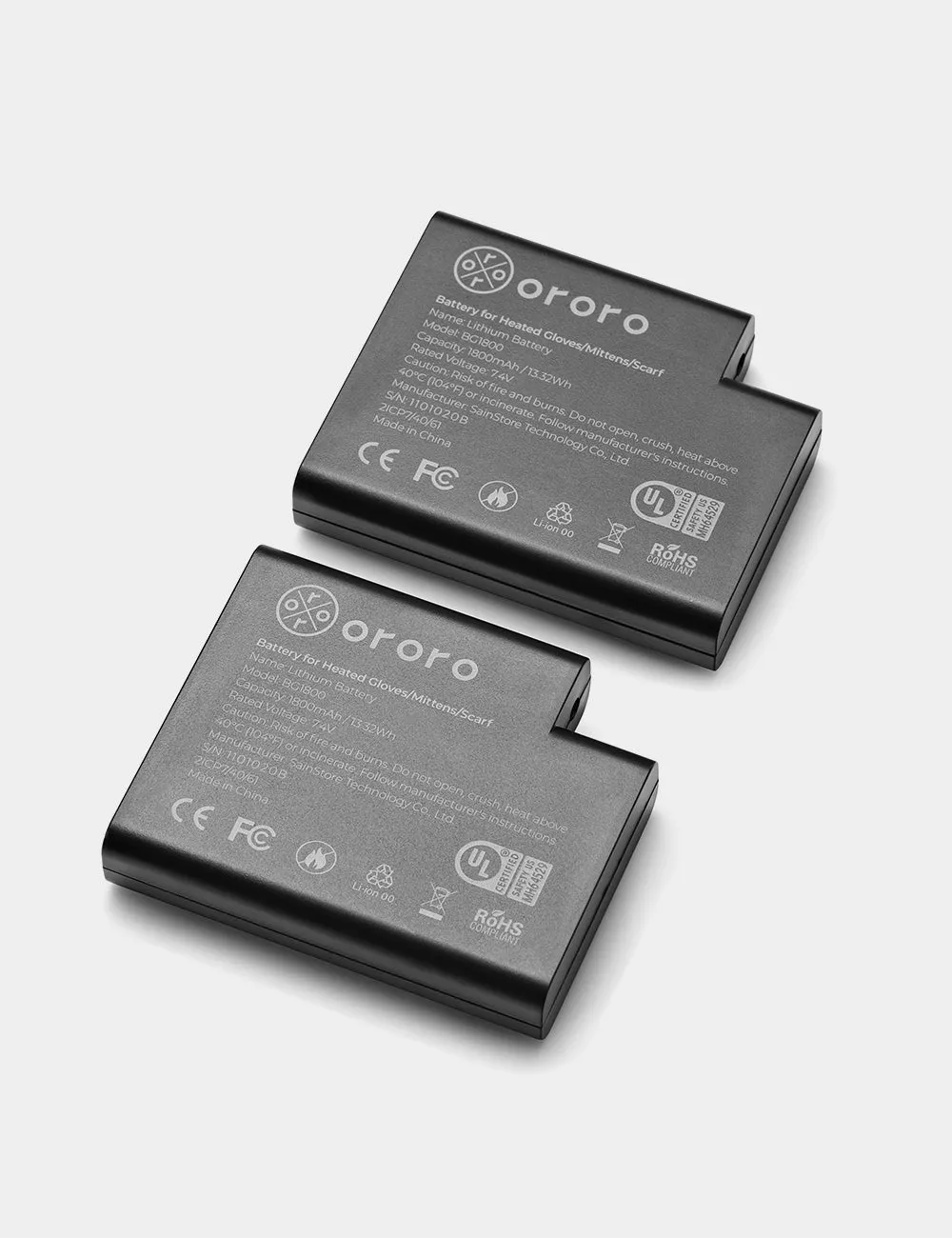 BG1800 Rechargeable Battery for Heated Gloves / Scarf (1800mAh)