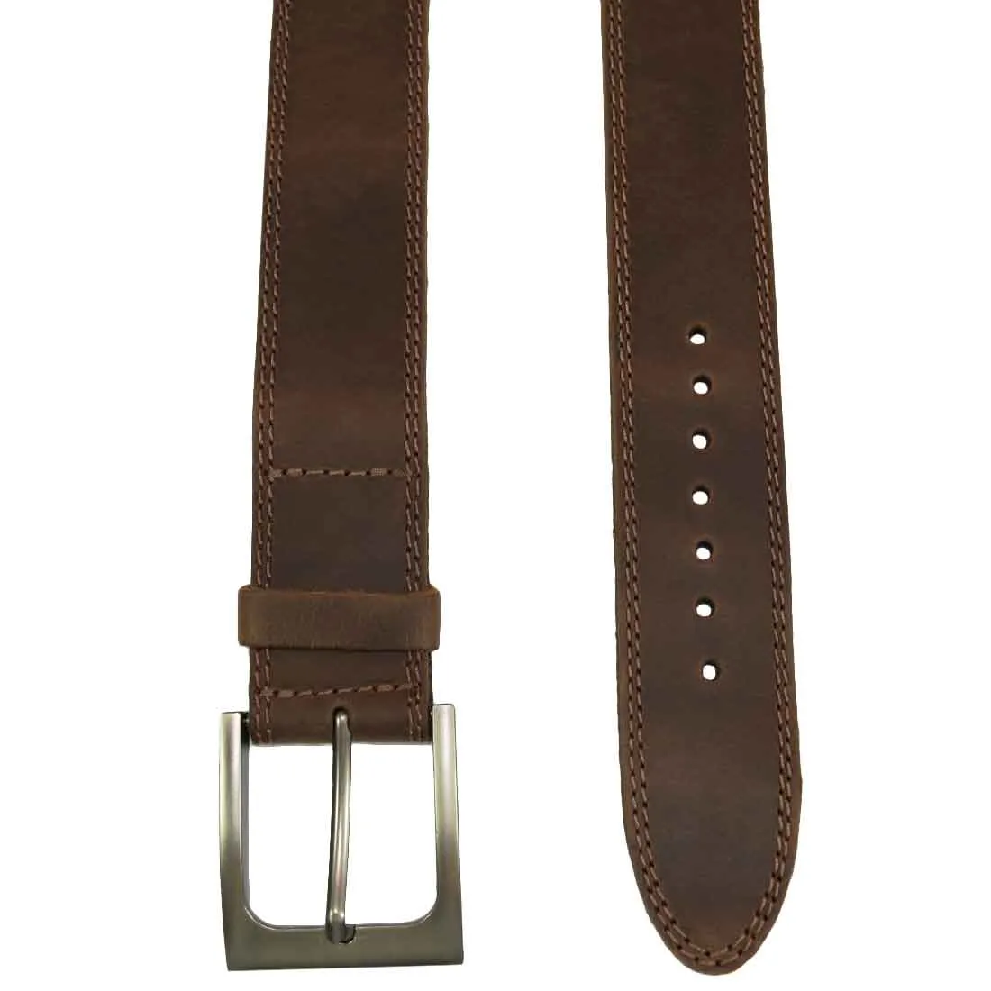 Big Boys' & Girls' Two Row Stitch 1.5" Belt