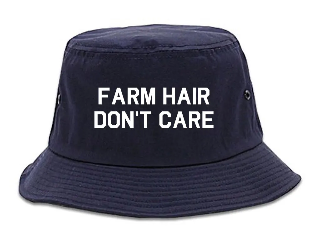 Farm Hair Dont Care Mens Bucket Hat