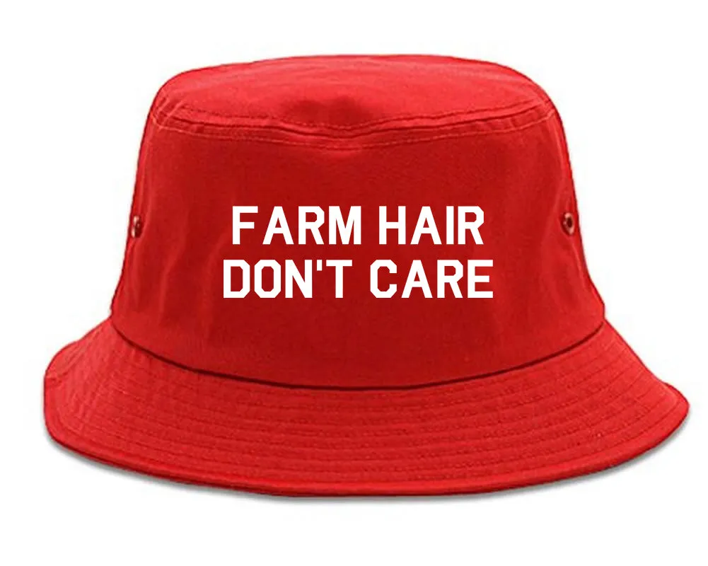 Farm Hair Dont Care Mens Bucket Hat