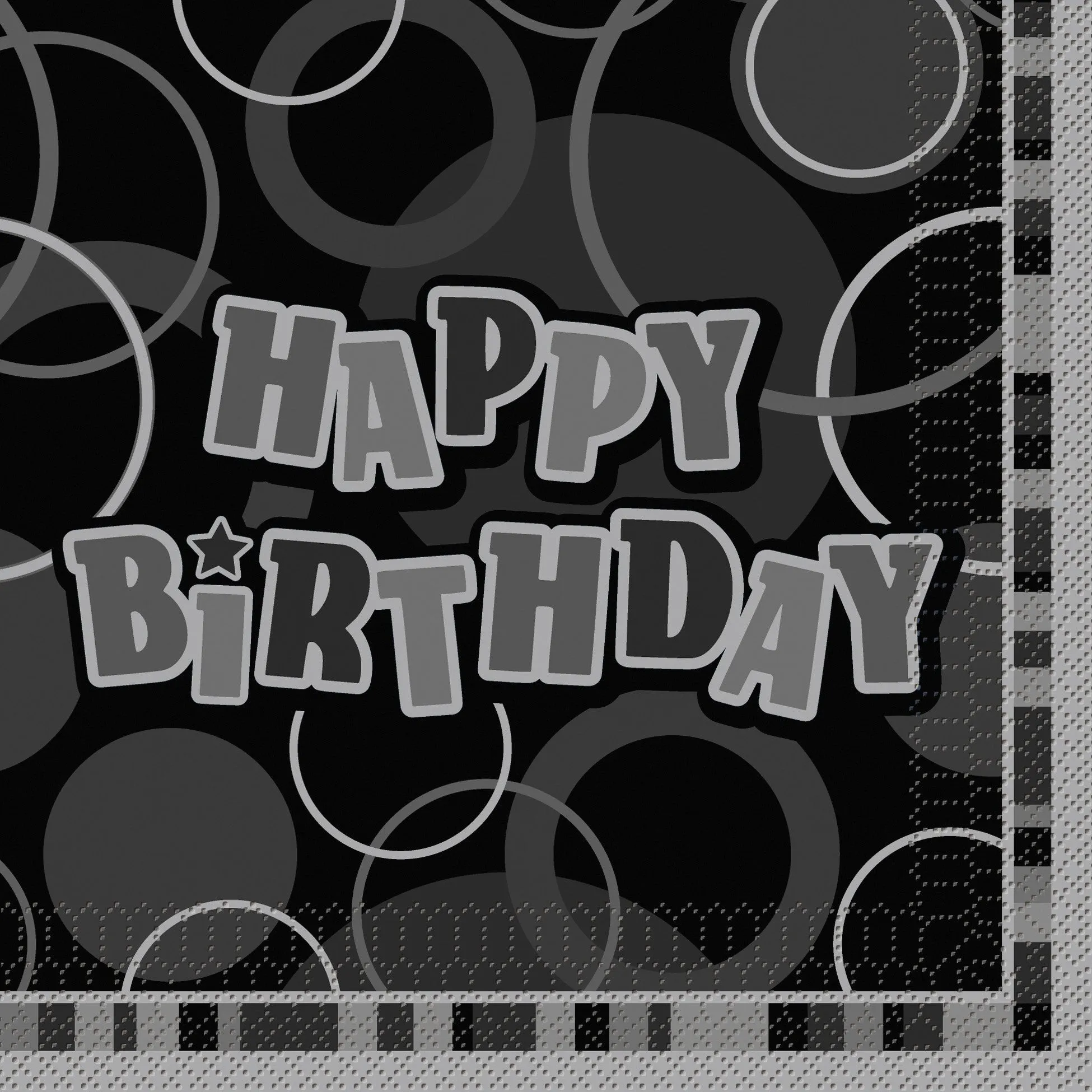 Happy Birthday Napkins