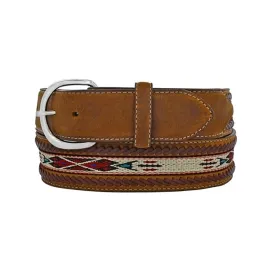 Laced Edge Horse Hair Ribbon Belt