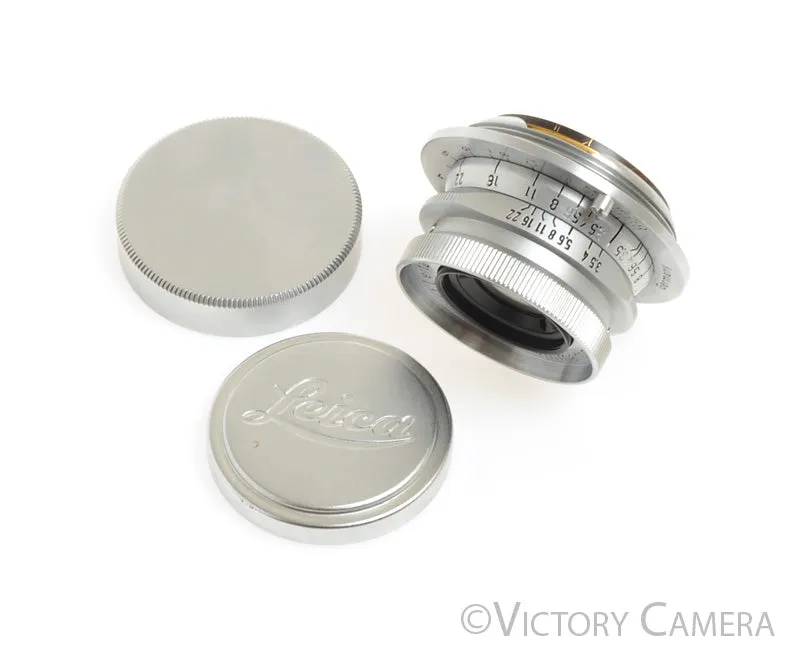Leica Summaron 3.5cm 35mm F3.5 L39 LTM Screw Mount Lens (feet) -Clean-