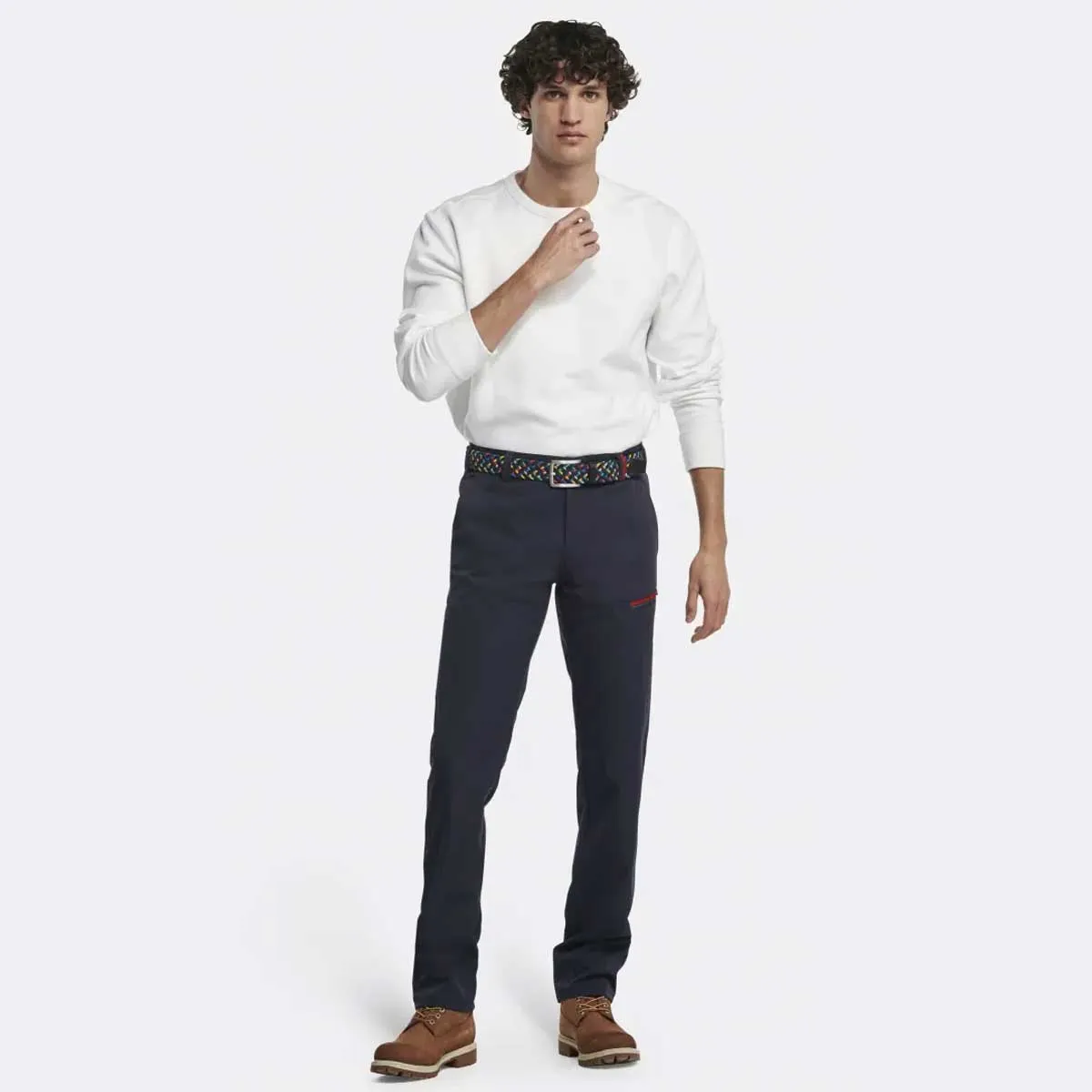 MEYER Woven Belt - Super Stretch - Multi Colour