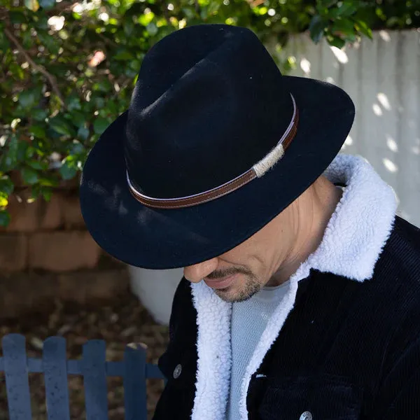 Paterson Fedora | Black